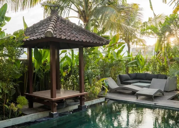 Designer 3br Pool - Rice Fields & Gazebo * Mengwi