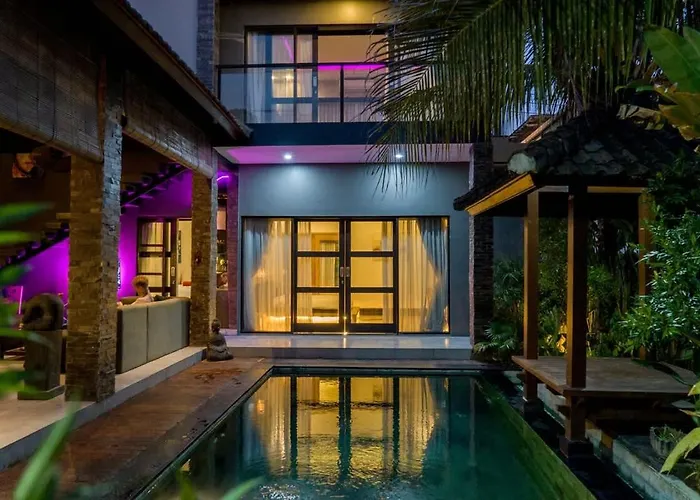 Designer 3br Pool - Rice Fields & Gazebo Ferienhaus *