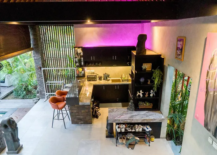 Vakantiehuis Designer 3br Pool - Rice Fields&gazebo Mengwi